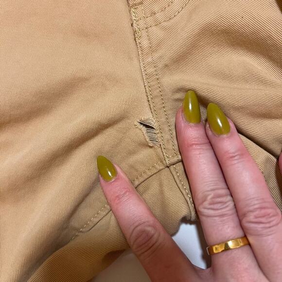 LL. Bean Tan Khaki Standard Fit Jeans Size 32W Mens - Picture 3 of 7